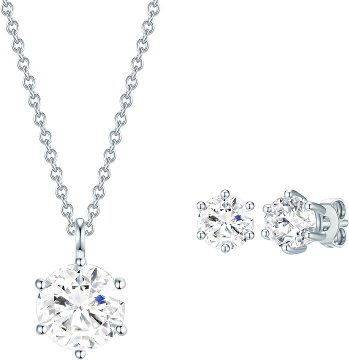 Rafaela Donata Set with crystals from Swarovski® - 12506 (Sterling Silver)