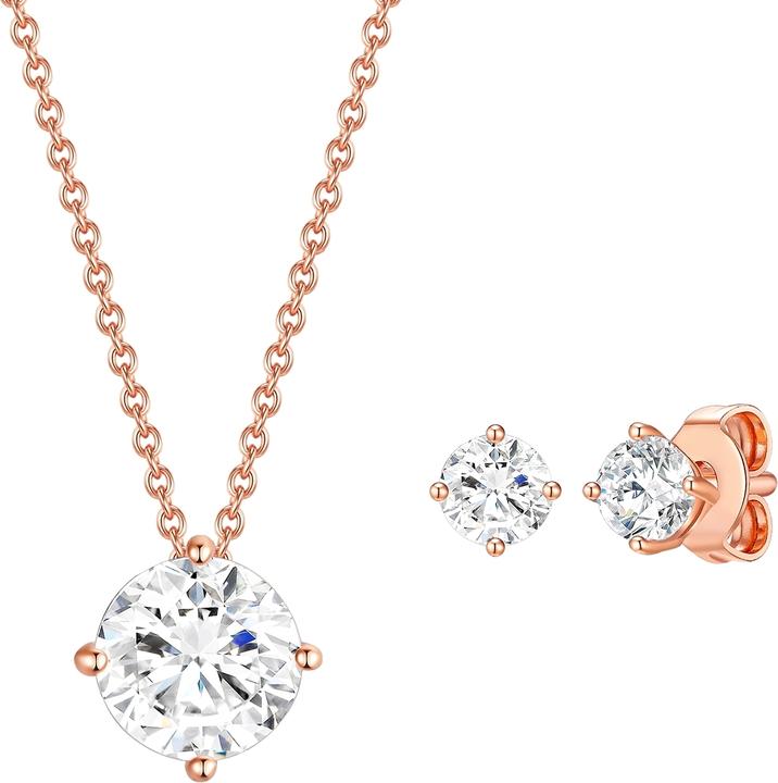 Actual product image Rafaela Donata Set with crystals from Swarovski® - 12502 (Sterling Silver)