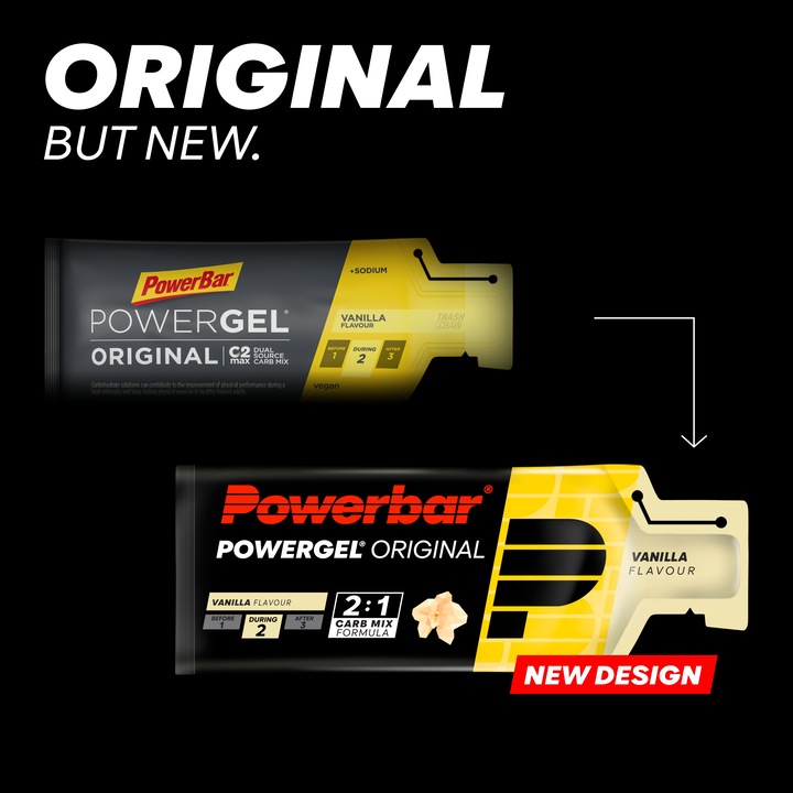 Actual product image Powerbar PowerGel Original (Vanilla, 24 pcs., 984 g)