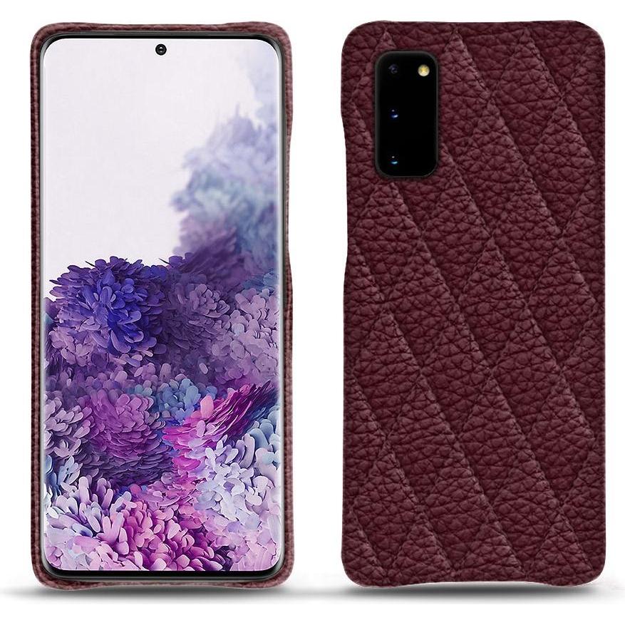 Noreve Lederschutzhülle (Samsung Galaxy S20), Smartphone Hülle, Violett