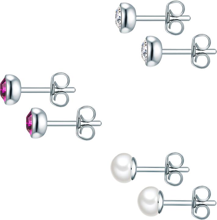 Immagine prodotto Rafaela Donata Donna Argento decorato con cristalli Swarovski® Argento con perle d'acqua dolce - 12540 (Argento)