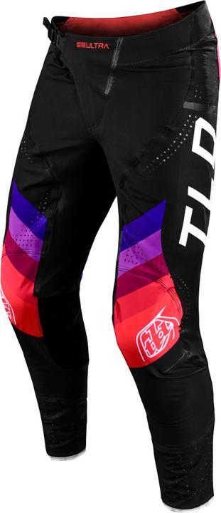 Produktbild Troy Lee Designs SE Ultra Pant, Reverb, black/glo red, 36 (36)