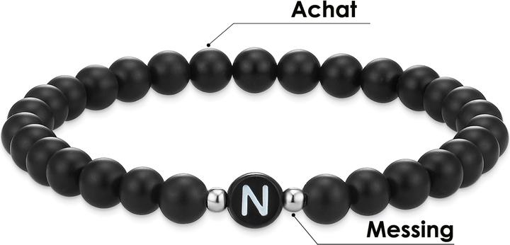 Image du produit Eastside Lettres unisexes agate noir 19,0 cm - 11776 (19 cm, Agate)