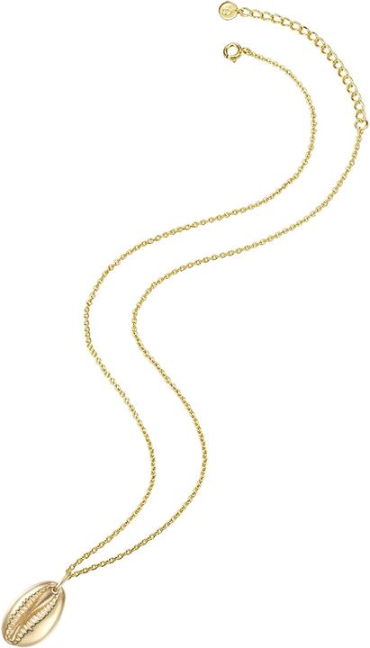 Image du produit Glanzstücke München Femme coquillage argent sterling or jaune 40,0 cm chaîne de base + 5,0 cm extension - 11790 (Argent Sterling, 40 - 45 cm)