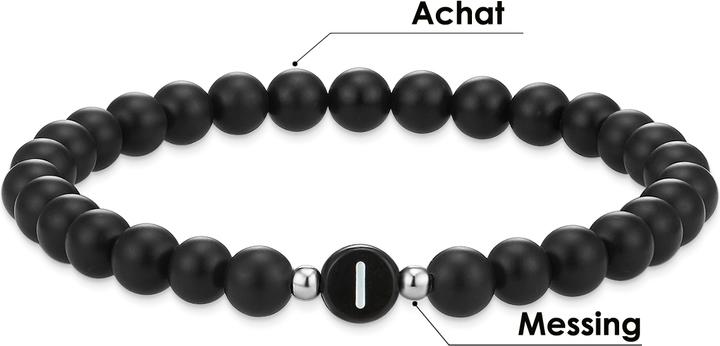Produktbild Eastside Unisex Buchstaben Achat schwarz 19,0 cm - 11776 (19 cm, Achat)