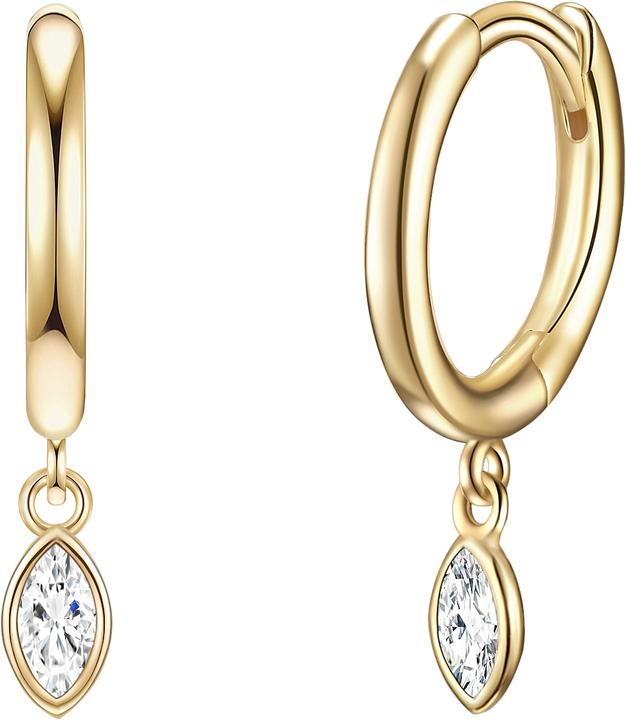Immagine prodotto Glanzstücke München Donna Argento Cubico Zirconia Oro Giallo - 24014 (Argento)