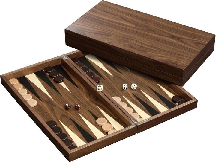 Actual product image Philos Backgammon Skeloudi magnetic lock (German, 2 Players)