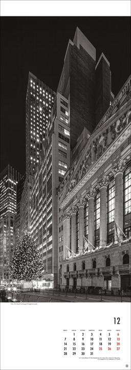 Produktbild New York Vertical Kalender 2026 (24,5 x 69 cm)