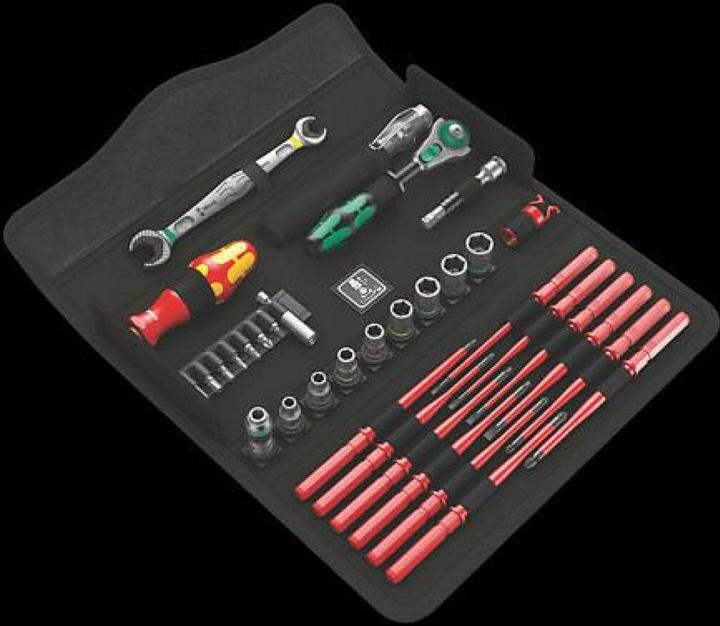 Image du produit Wera Kraftform Kompakt W 1 Wartung (35 pièces)