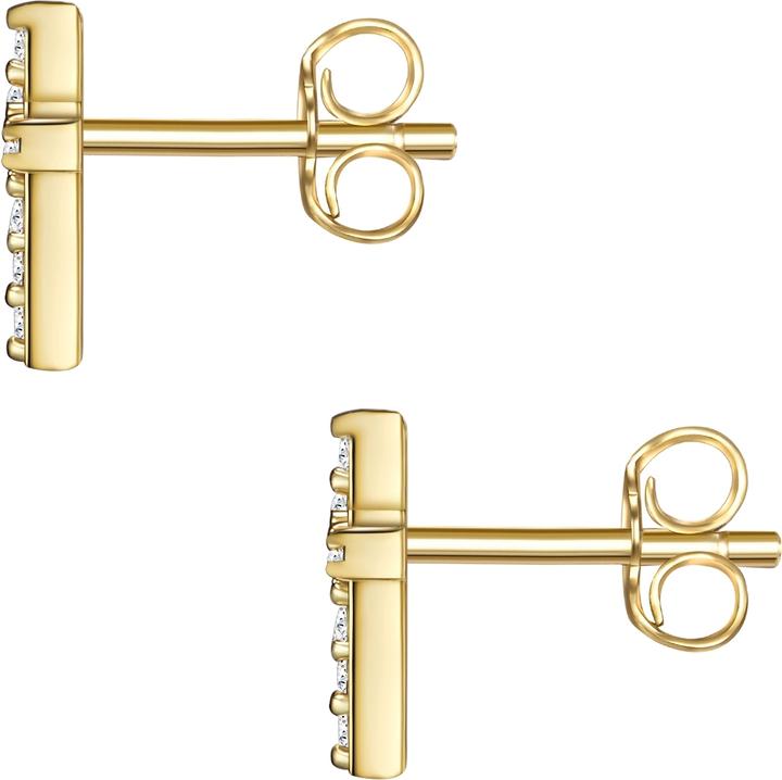 Immagine prodotto Glanzstücke München Croce da donna in argento Sterling Topazio Oro Giallo - 15618 (Argento)