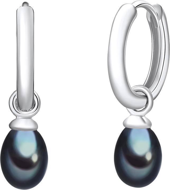 Immagine prodotto Valero Pearls Donna Argento Sterling Silver Perle d'acqua dolce coltivate argento - 928 (Argento)