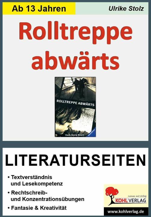 Image du produit Rolltreppe abwärts / Literaturseiten (Allemand, Ulrike Stolz, 2004)