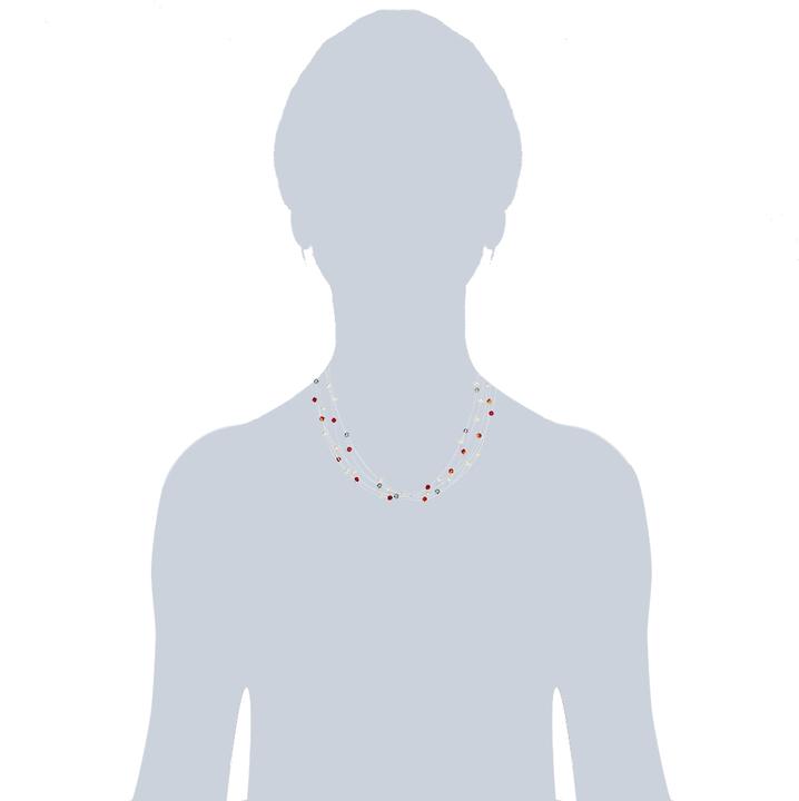 Image du produit Valero Pearls Collier de perles - 2904 (Argent 925, 43 - 48 cm)