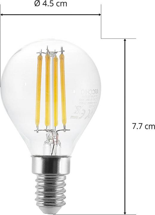 Produktbild Arcchio E14 4W (E14, 4 W, 470 lm, 1 x, E)
