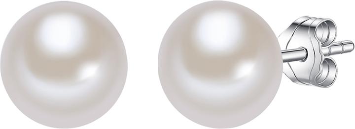 Valero Pearls Damen Sterling Silber Süsswasser-Zuchtperle silber - 3024 (Sterling Silber)