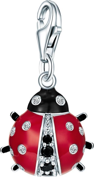 Immagine prodotto Rafaela Donata Coccinella da donna in argento sterling con zirconi - 3110 (Argento)