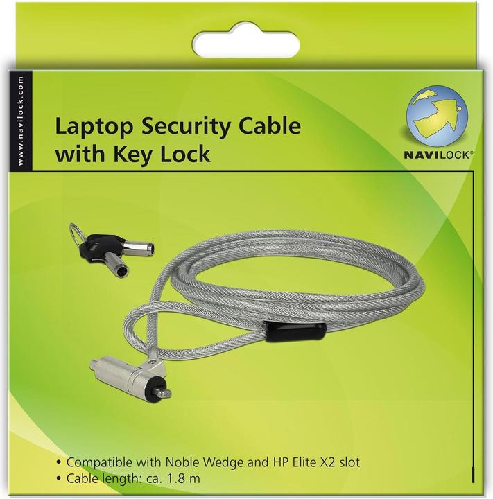 Produktbild Navilock Sicherheitskabelschloss