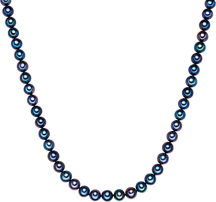 Immagine prodotto Valero Pearls Catena da donna in argento con perle d'acqua dolce 43,0 cm di base + 5,0 cm di estensione - 3336 (Argento, 43 - 48 cm)