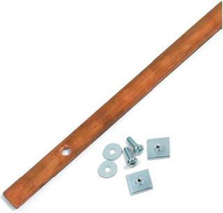 Actual product image Triton RAX-ZL-X02-A1 - Horizontal 19" grounding rail