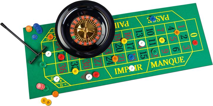 Actual product image Noris Deluxe Set - Roulette 25cm (German, French, Italian, English)