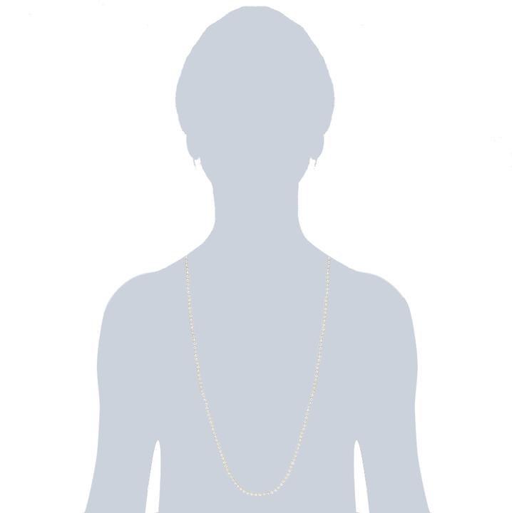 Actual product image Valero Pearls Ladies freshwater cultured pearl 90.0 cm - 3794 (Freshwater cultured pearl, 90 cm)