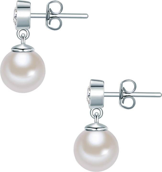 Actual product image Rafaela Donata Ladies Sterling Silver Cubic Zirconia Shell Core Pearl Silver - 3566 (Sterling Silver)