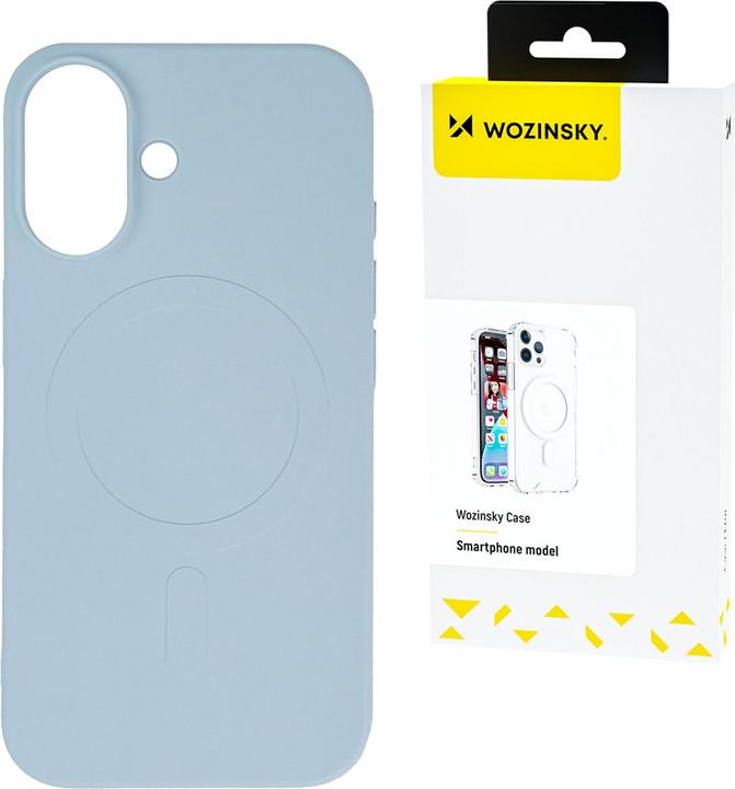Produktbild Wozinsky Liquid Silicone Case MagSafe for Samsung Galaxy S24 FE - light blue (Samsung Galaxy S24 FE)