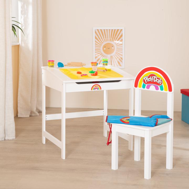 Image du produit Roba Pupitre d'école avec chaise " x Play-Doh" PlayDoh (Groupe de sièges pour enfants)