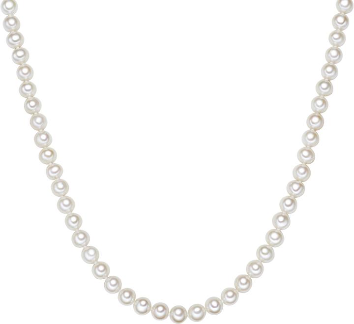 Produktbild Valero Pearls Damen Sterling Silber Süsswasser-Zuchtperle silber - 3866 (Sterling Silber, 42 cm)