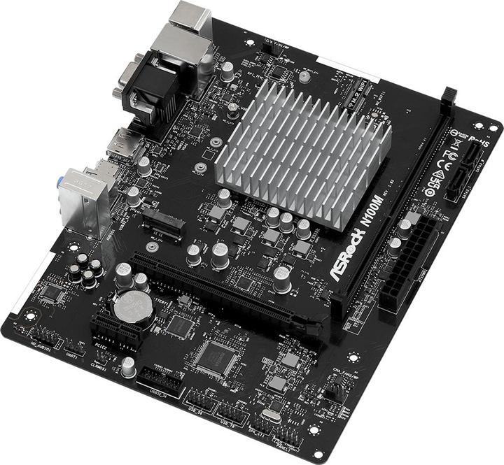 Actual product image AsRock N100M (BGA 1264, mATX)