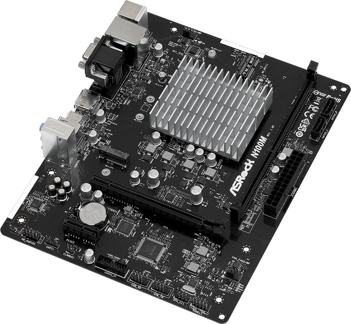 Produktbild AsRock N100M (BGA 1264, mATX)