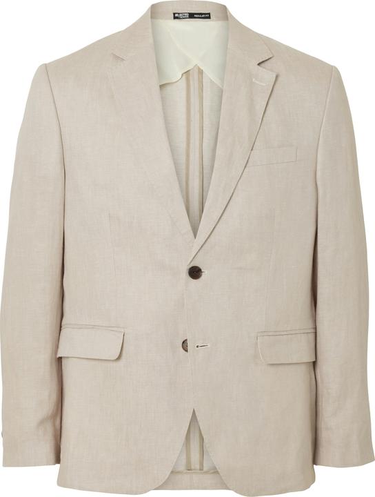 Actual product image Selected Homme Regular fit linen blazer (52)