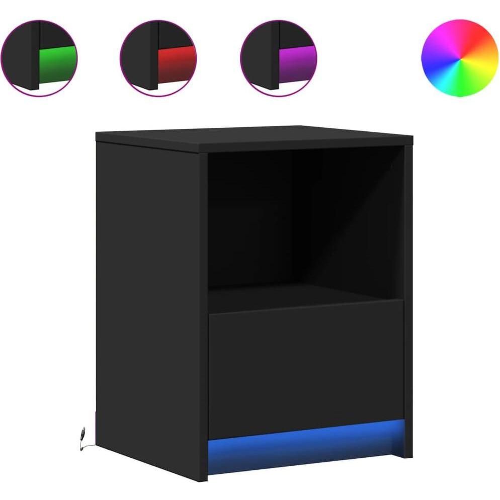 Thumbnail - VidaXL, Nachttisch, Lon