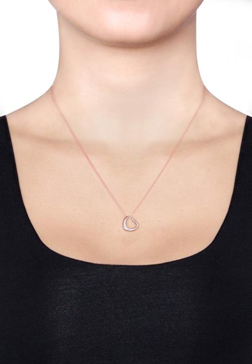 Immagine prodotto Elli Cuore (Argento 925, Diamante, 45 cm)