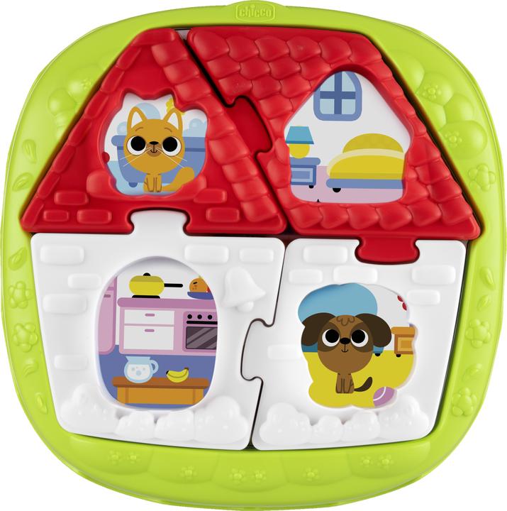 Image du produit Chicco Puzzle Maison 2 En 1 (8 pièces)