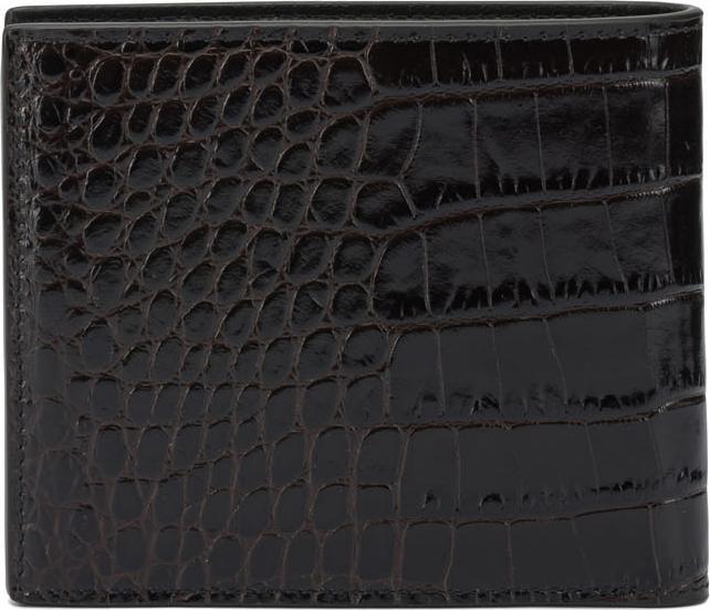 Immagine prodotto Tom Ford Crocodile print leather wallet