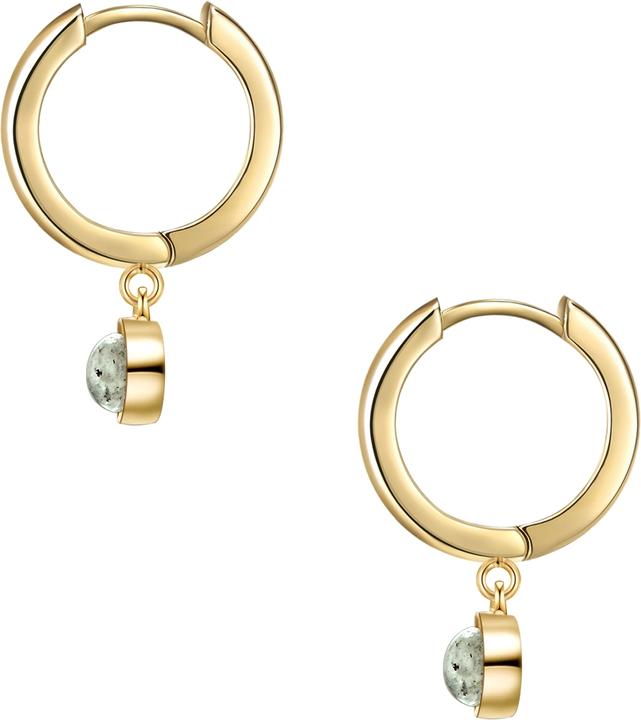 Immagine prodotto Glanzstücke München Donna Argento Sterling Labradorite Oro Giallo - 26649 (Argento)