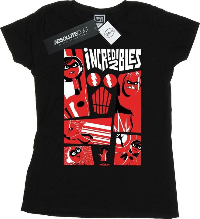 Immagine prodotto Disney The Incredibles Collage Maglietta Donna (M)