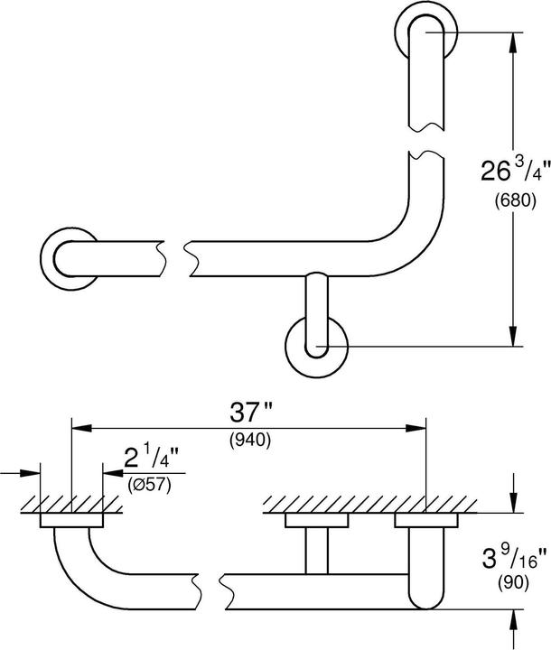 Productafbeelding Grohe Essentials Kuipgreep