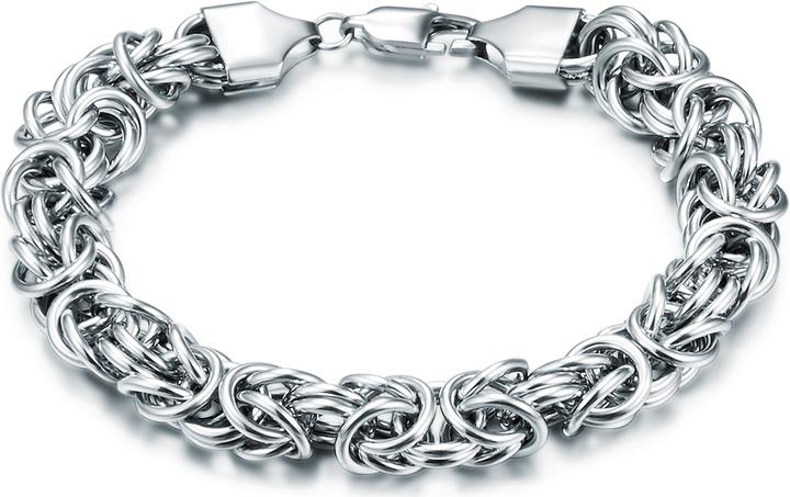 Produktbild True Rebels Herren Edelstahl silber - 26783 (23 cm, Edelstahl)