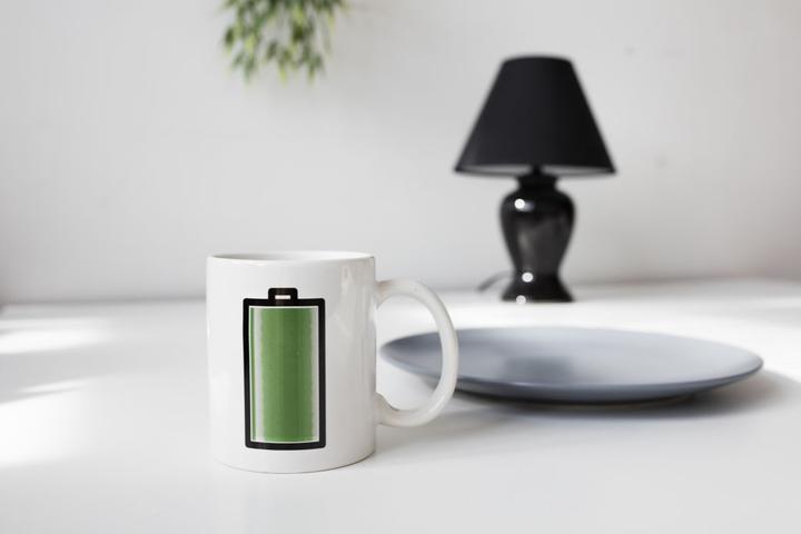 Produktbild Kikkerland Tasse Batterie (250 ml, 1x)