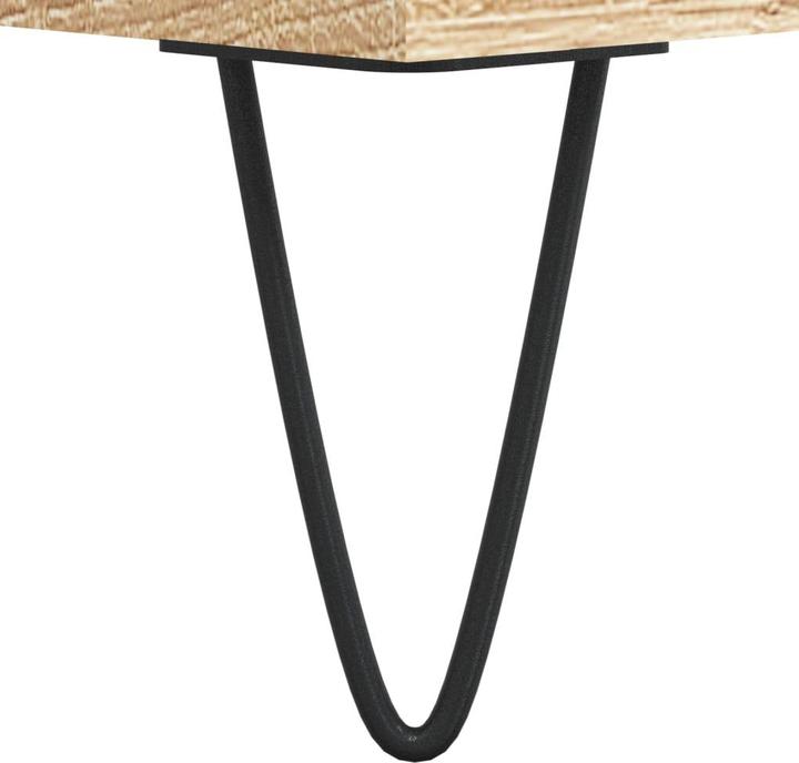 Image du produit VidaXL Plattenschrank Sonoma-Eiche 84,5x38x89 cm Holzwerkstoff