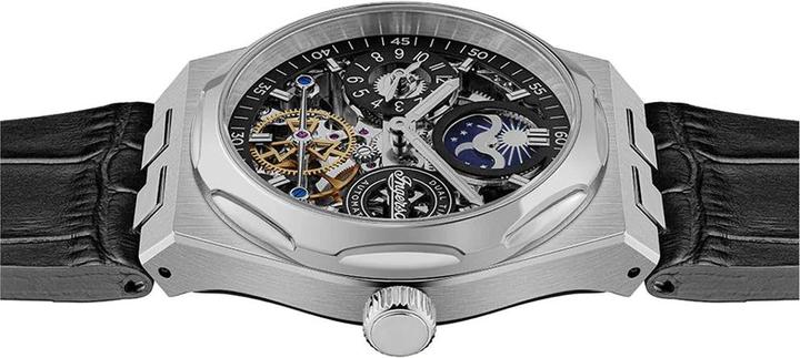Produktbild Ingersoll 1892 Ingersoll I12903 The Broadway Dual Time Automatik Herrenuhr 43mm 5ATM (Analoguhr, 43 mm)