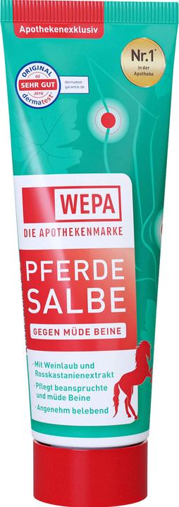 Immagine prodotto Wepa Unguento per cavalli contro le gambe stanche, 125 ml di unguento (Crema corpo, 125 ml)