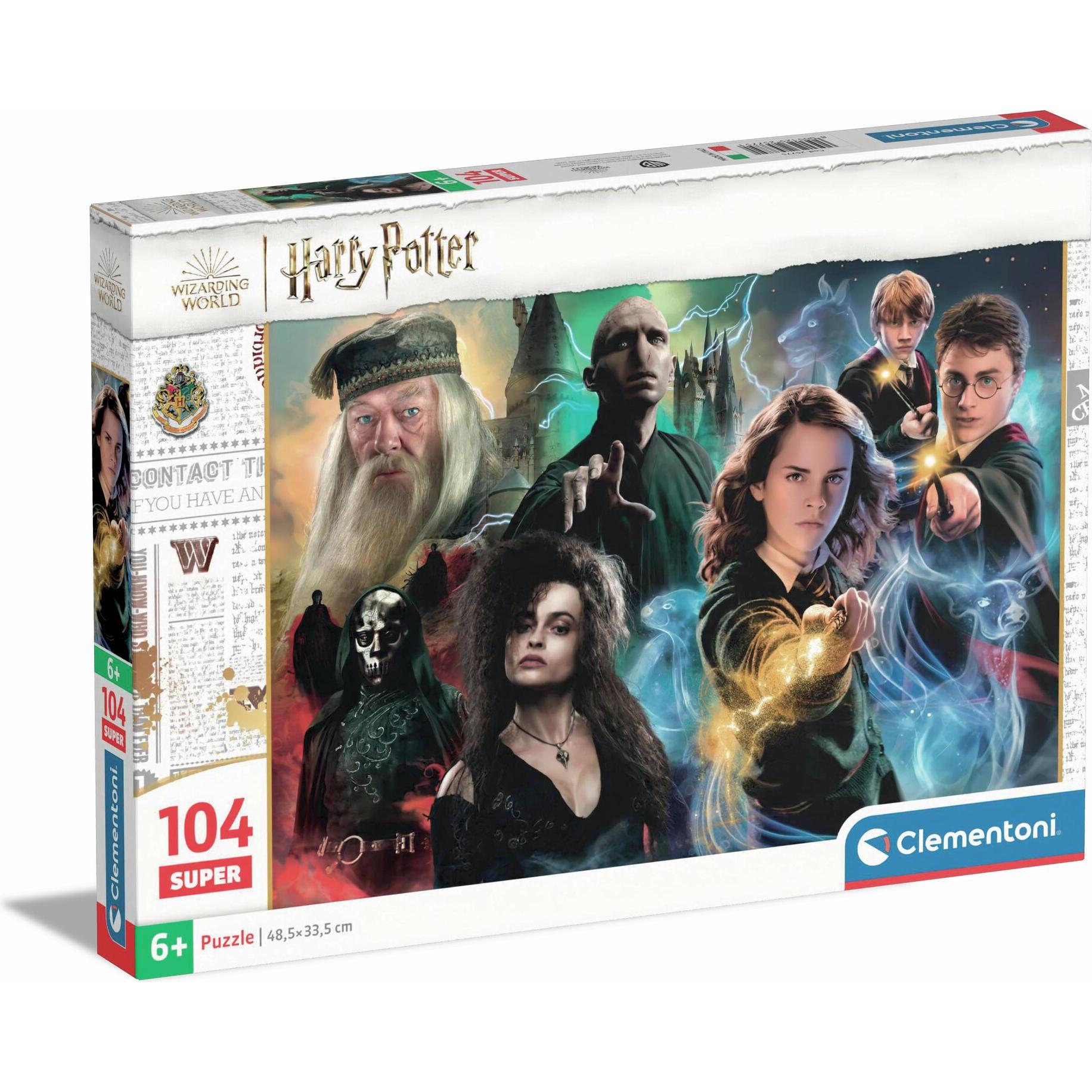 Clementoni Multicolore Harry Potter - Puzzle Super Colour 104P (104 Pezzi)