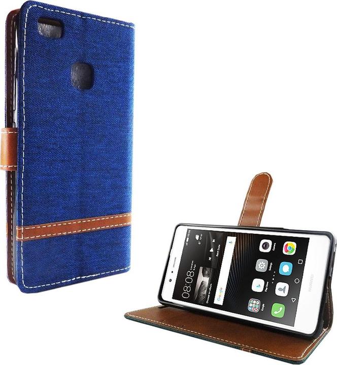 Produktbild König Design Hülle Handy Schutz für Huawei P9 Lite Case Cover Tasche Wallet Etui Handyhülle (Huawei P9 Lite)