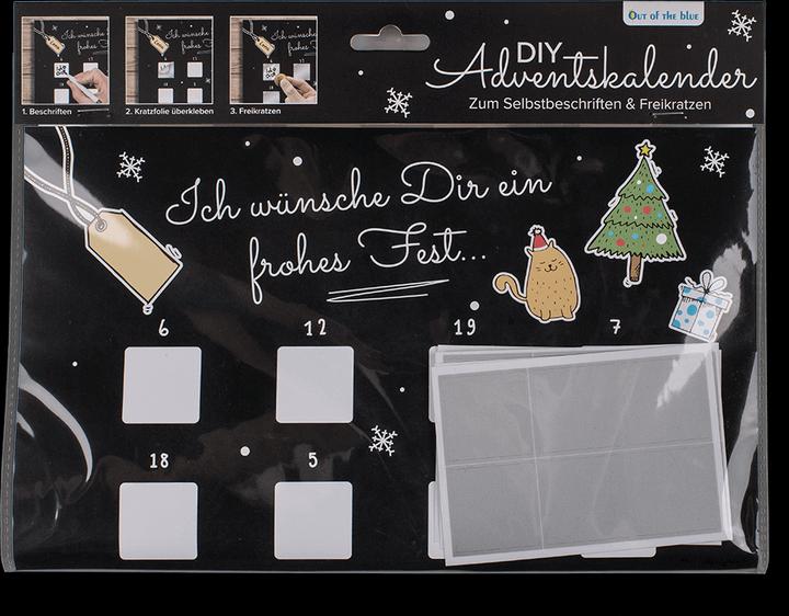 Produktbild Out of the blue DIY Adventskalender Kratzpapier zum aufrubbeln
