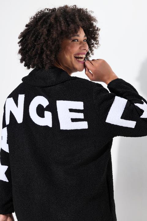 Produktbild Angel of Style Teddy-Mantel, A-Linie, ANGEL Schriftzug hinten (46)