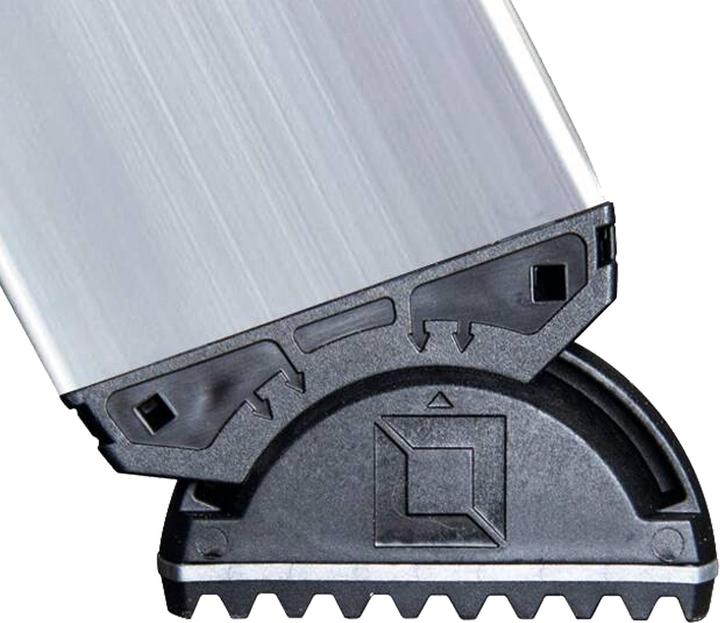 Produktbild Munk Plattformleiter mit Rollen und Griff 6 Stufen mit Ablageschale (Plattformleiter, 130 cm)