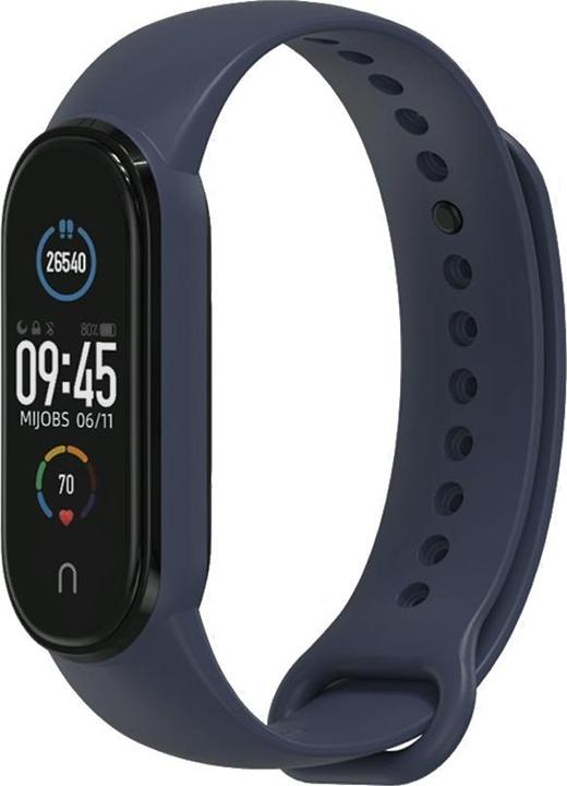 Immagine prodotto Techsuit - Watchband (W013) - Xiaomi Mi Band 5 / 5 NFC / 6 / 6 NFC / Amazfit Band 5 - Dark Blue (Silicone, Mi Volume 5)